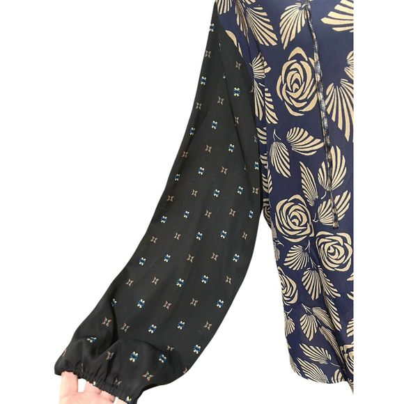 Koos Of Course Navy Blouse Top - Picture 4 of 5